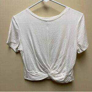 Crop Twist T-shirt